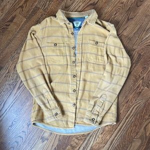 Mens Vissla ECO-ZY LS Polar Flannel